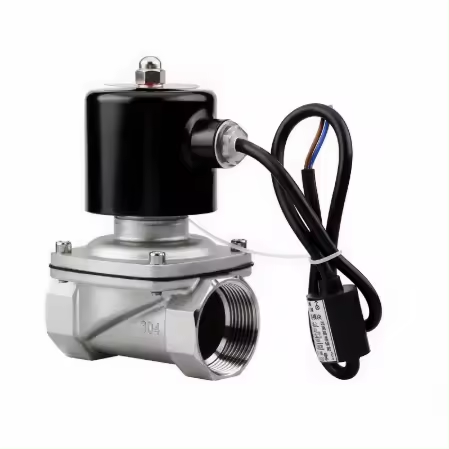 Ecotec Fuel Dispenser Parts 3/4 Inch D-40 Solenoid Valve Magnetic for Fuel Dispenser Petrol Station